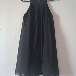 EUC White House Black Market little black dress 6